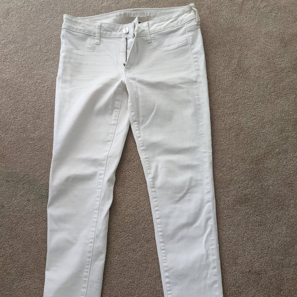 AEO Super Stretch Ankle Length Jeans, Size - US 8